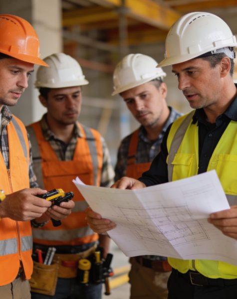 personal de construccion