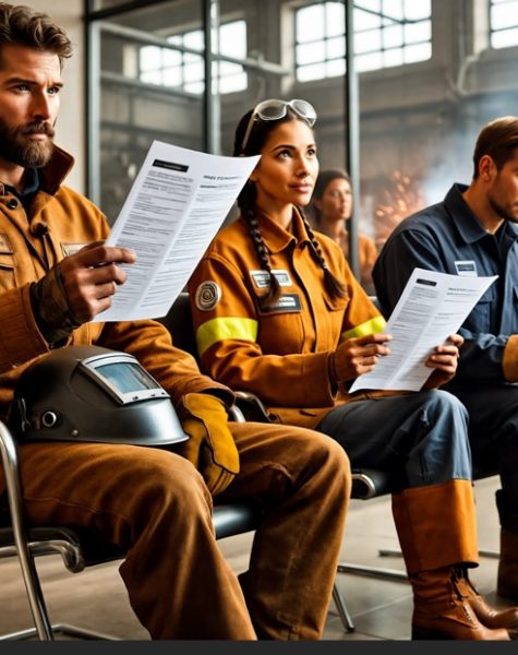 soldador proceso de seleccion